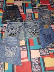 Y2k embroidery shorts