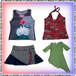 Main Feed Material - tops, dresses, skirts (SS-255..