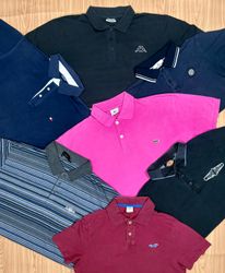 Mixed branded polo T-shirts