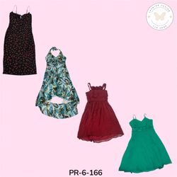 Y2K Printed Poly Dress – Vintage 2000s Statement S..