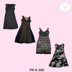 Black Poly Dress – Elegant Everyday Style (pR-6-16..