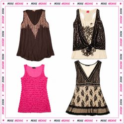 Y2K Hot Chick Emblessed Tank Tops: 10pcs (MA-TT1)