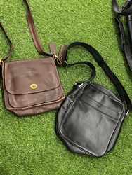 vintage leather coach bags