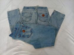 CR9640 Upcycled Carhartt Double Knee Men’s Jeans