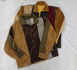 CR9647 Upcycled Corduroy Jackets