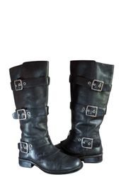 Op vintage 245 High Heel Stiefel mit Marke