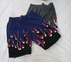 CR9660 Upcycled Mix Branded Flame Shorts
