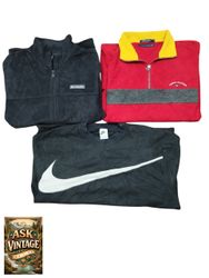 Mix brand fleece jackets like Colombia champion Ni..