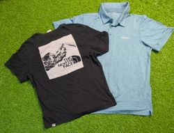 6534 - The North Face, Columbia Half Sleeves T-Shi..
