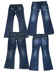 Branded flare jeans | V-T536