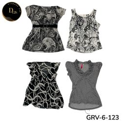 Women’s Short Sleeve Blouse – Premium Y2K Vintage ..