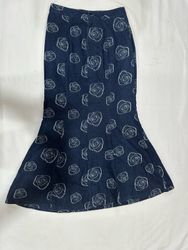 Y2K Denim Maxi Skirts B#228