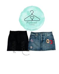 Y2k denim mini skirts  (220626-46)