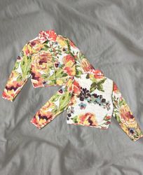 Upcycled Quilted Crop Jacket