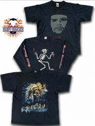 Vintage Music Band print T Shirt Y2K Heavy Metal G..