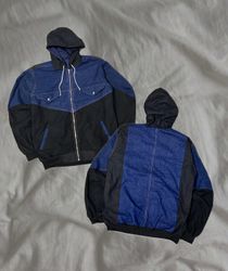 Upcycled Denim Hooded Jackets