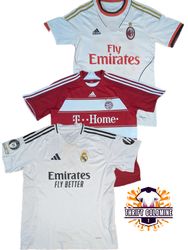 premium Foot ball T shirt 110 pcs bundle Uthentic ..
