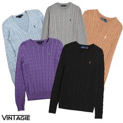10x Ralph Lauren Cable Knit Sweater