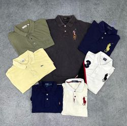 Ralph Lauren and Lacoste Polos 20 Pcs