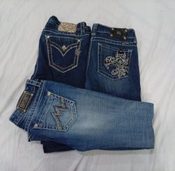 CR9698 Vintage Miss Me Flare & Straight Jeans