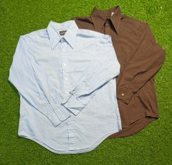6547 - Unbranded Half and Full Sleeves Shirts
