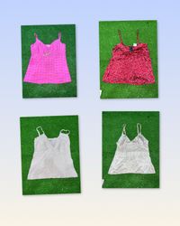 Camisole fairy cutton silk