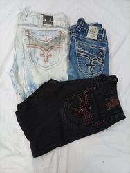CR9700 Vintage Rock Revival Men’s Jeans