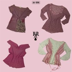Y2K Baby In Pink Mix Tops (AA-1096)