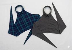 Upcycle Ralph Lauren Halter Neck Top (DV -07)