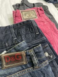 D&G, Armani, G-Star jeans