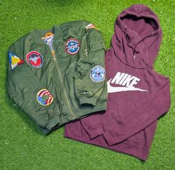 6567 - Vintage Style Hoodies and Puffer, Track Jac..