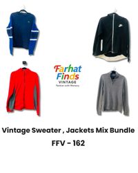 Vintage Sweater, Jackets Mix Bundle ( FFV - 162 )