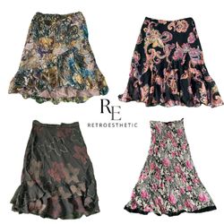 Y2K NYC IT GIRL POLY SKIRTS RE-3456