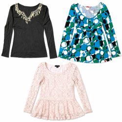 Y2K Full Sleeves Tops