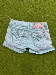 miss me rock revival and true religion shorts