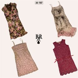 Y2K Baby In Pink Mix Dresses (AA-1107)