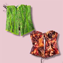 Chic silhouette corset series