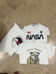 All White T-shirts