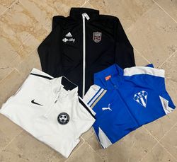 Adidas, Nike & Puma Sports Track Jackers