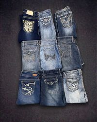 Miss Me,True Religion & Rock Revival Vintage Jeans..