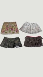 Y2k summer Girls Beach Mini/micro skirts