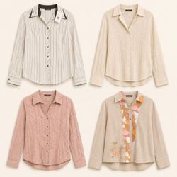 Y2k Office Wear Shirts