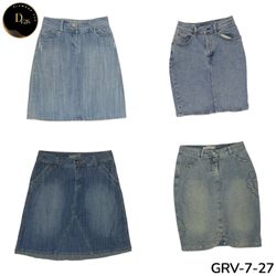 Women’s Denim Long Skirt – Premium Y2K Vintage Sty..