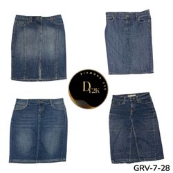 Women’s Denim Long Skirt – Premium Y2K Vintage Sty..