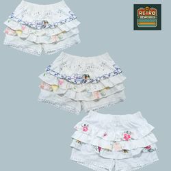 SS26 Upcycled Linen Blooming Shorts