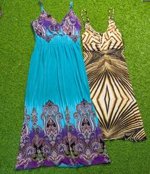 6581 - Robe maxi, midi et mini de style Y2K
