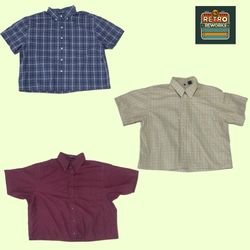 SS26 Upcycled Crop Boxy Shirts