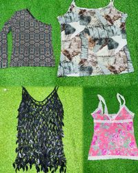 Y2K mix mash top camisole fairy core