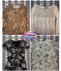 Y2K Vintage Printed Long Sleeve Top Bundle – Tiger..