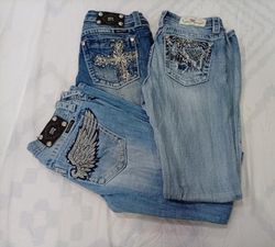 CR9769 Vintage Miss Me Flare & Straight Jeans